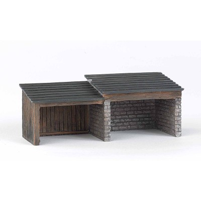 Bachmann Trains Thomas and Friends Storage Shed Resin Building Scenery Item, HO Scale   553934244